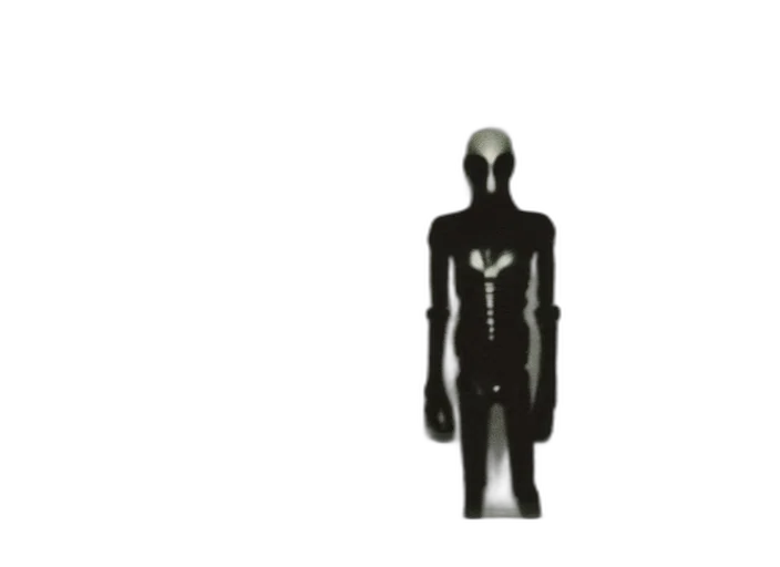 robot, mask, jewelry, jacket, concept art, 3d render, outer space, dark transparent PNG cut-out