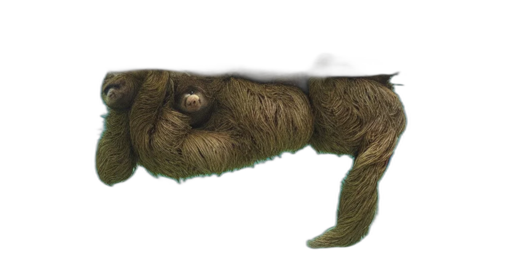 creature, animal, hair, staff transparent PNG cut-out