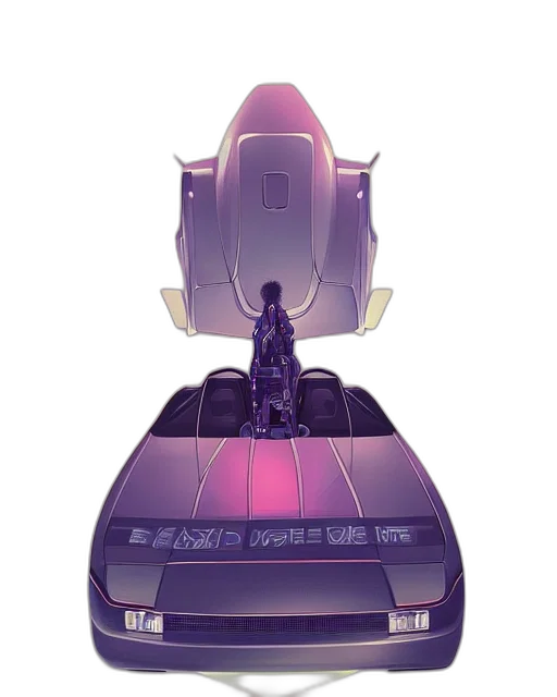robot, car, weapon, crown transparent PNG cut-out