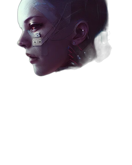 mask, face, robot, crown transparent PNG cut-out