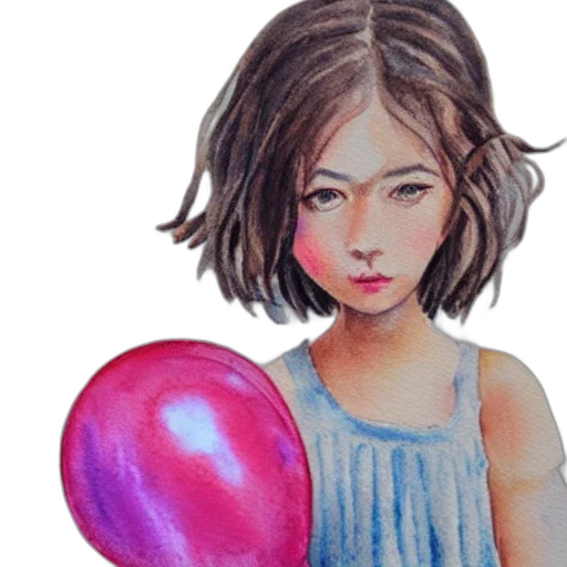 face, umbrella, mask, dress transparent PNG cut-out