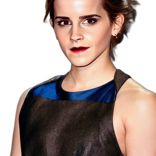 dress, face, hair, jacket transparent PNG cut-out