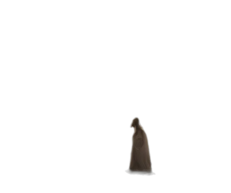 dress, staff, robot, sword transparent PNG cut-out