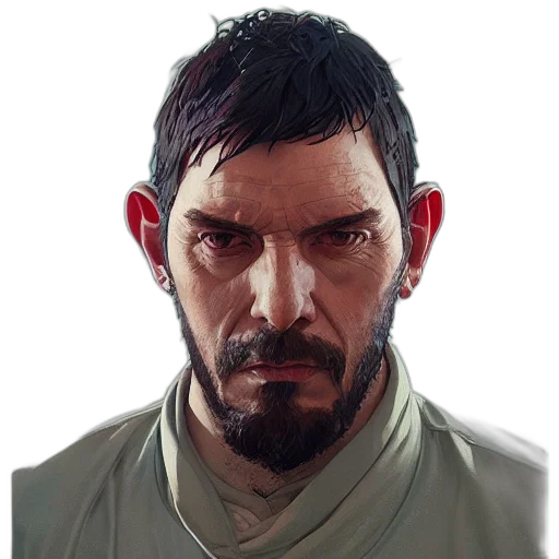 face, staff, photorealistic, concept art, fantasy art, 3d render, highly, detailed transparent PNG cut-out