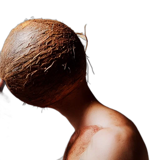 hair, mask, hat, face transparent PNG cut-out