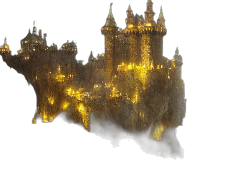 crown, concept art, fantasy art, 3d render transparent PNG cut-out