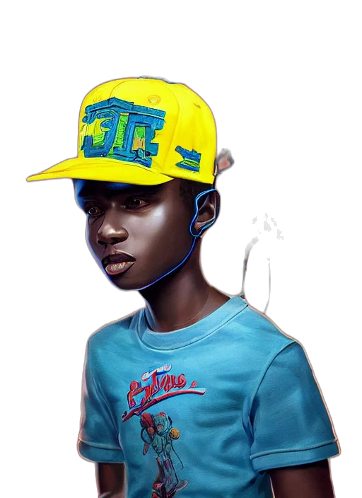 hat, face, jacket, crown, concept art, photorealistic, comic book art, fantasy art transparent PNG cut-out