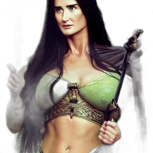 fantasy art, comic book art, concept art, photorealistic transparent PNG cut-out