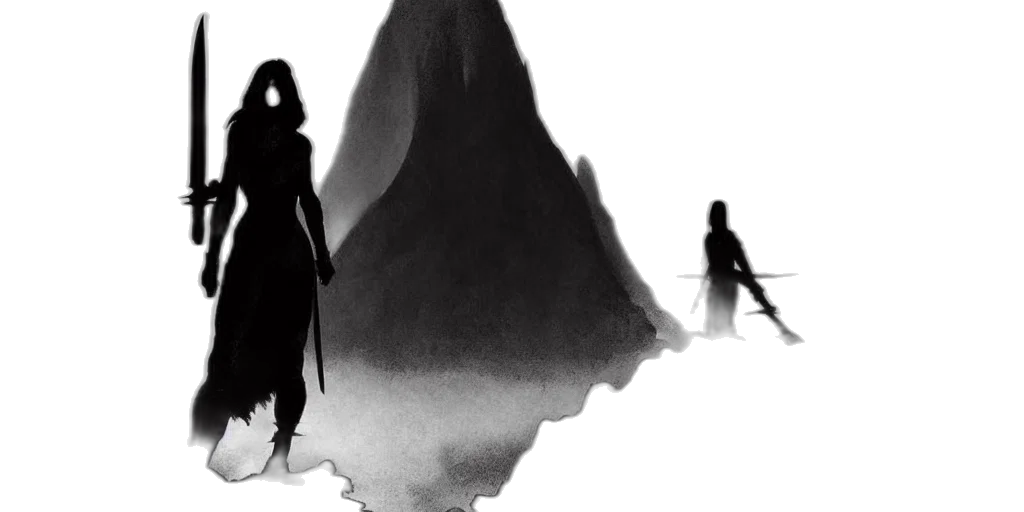 dress, creature, mask, concept art, comic book art, fantasy art, photorealistic, fog transparent PNG cut-out