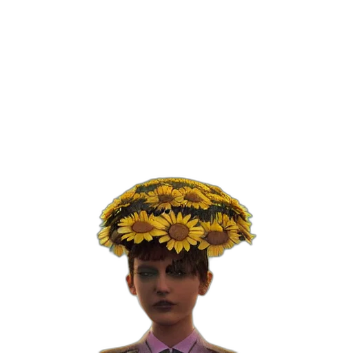 hat, crown, dress, staff, 3d render, pixel art, oil painting, photorealistic transparent PNG cut-out
