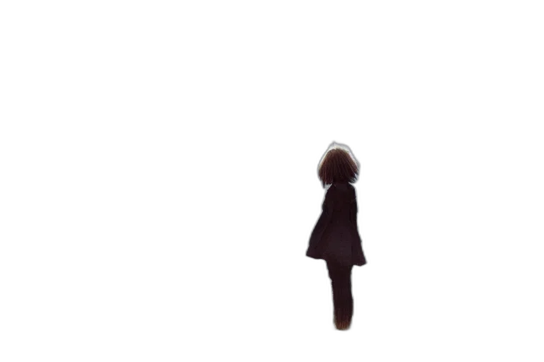 dress, hair, robot, creature, pixel art, concept art, anime, 3d render transparent PNG cut-out