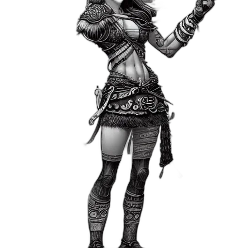 staff, sword, weapon, concept art, fantasy art, pencil sketch, 3d render, monochrome transparent PNG cut-out