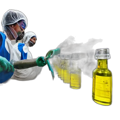 workers, making, baby, oil, babies, olive, factory, interior transparent PNG cut-out