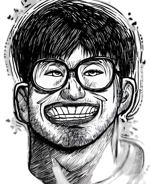 face, creature, cartoon, comic book art, pencil sketch, anime, highly, detailed transparent PNG cut-out
