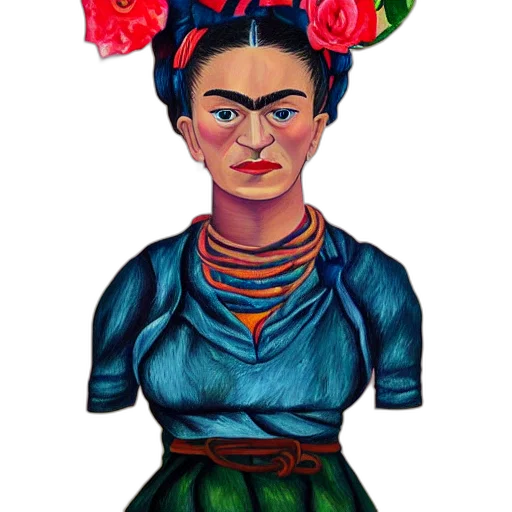 face, mask, crown, dress transparent PNG cut-out