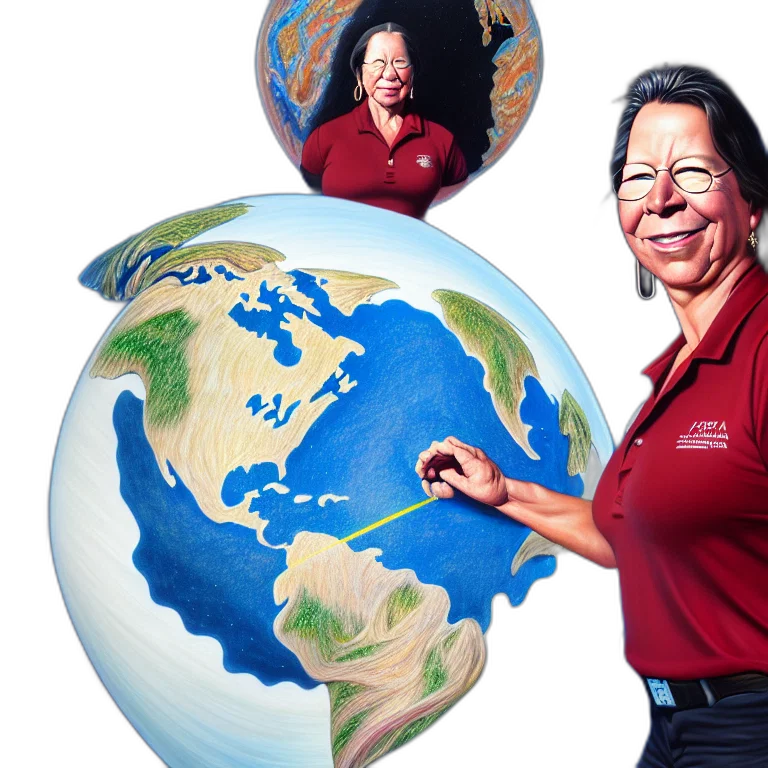 staff, epic, portrait, slightly, muscular, indigenous, visionary, sheila transparent PNG cut-out