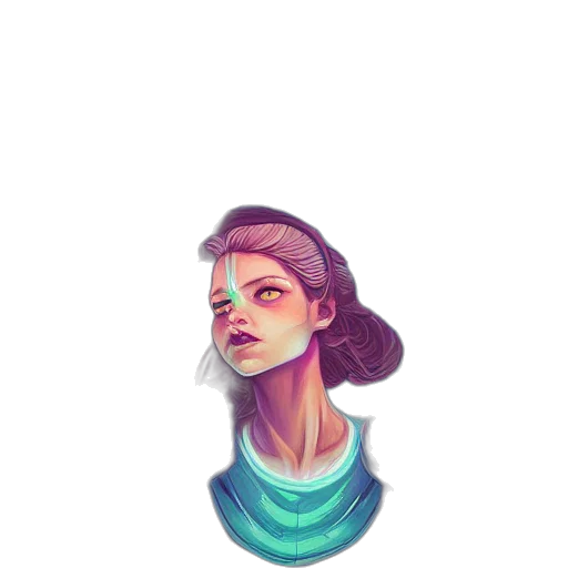 face, crown, jewelry, mask, pixel art, fantasy art, watercolor, concept art transparent PNG cut-out
