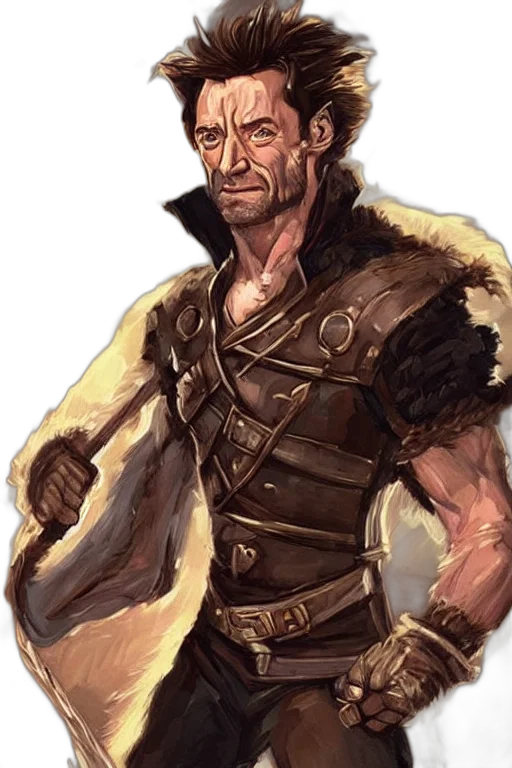 staff, jacket, face, sword transparent PNG cut-out