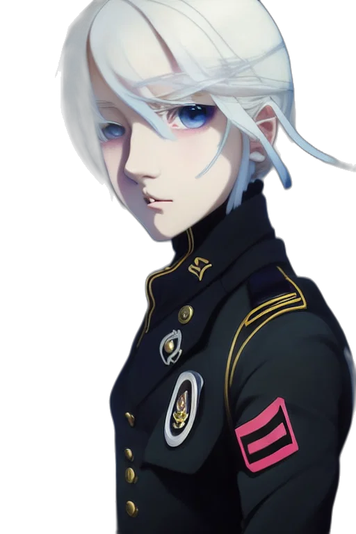 staff, jacket, face, robot transparent PNG cut-out