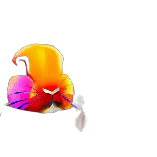 flower, dragon, animal, mask transparent PNG cut-out