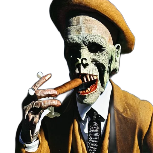mask, face, staff, hat, photorealistic, concept art, comic book art, humanoid transparent PNG cut-out