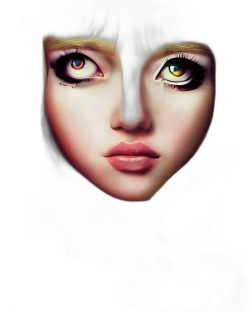 mask, face, jewelry, creature transparent PNG cut-out