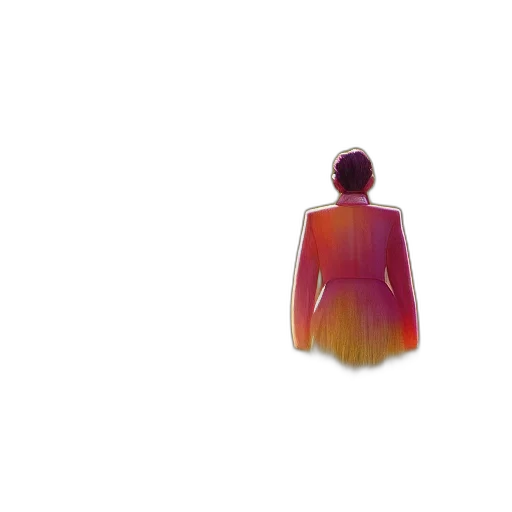 dress, jacket, creature, hair transparent PNG cut-out