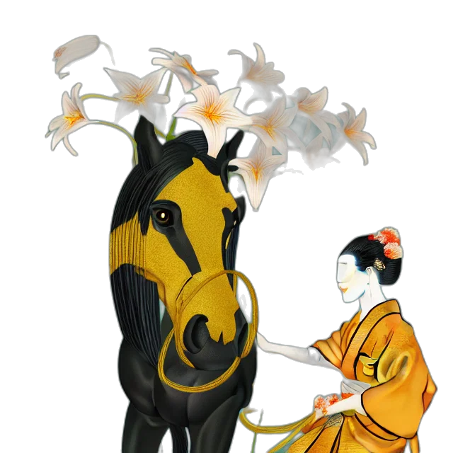 staff, dragon, mask, jewelry transparent PNG cut-out