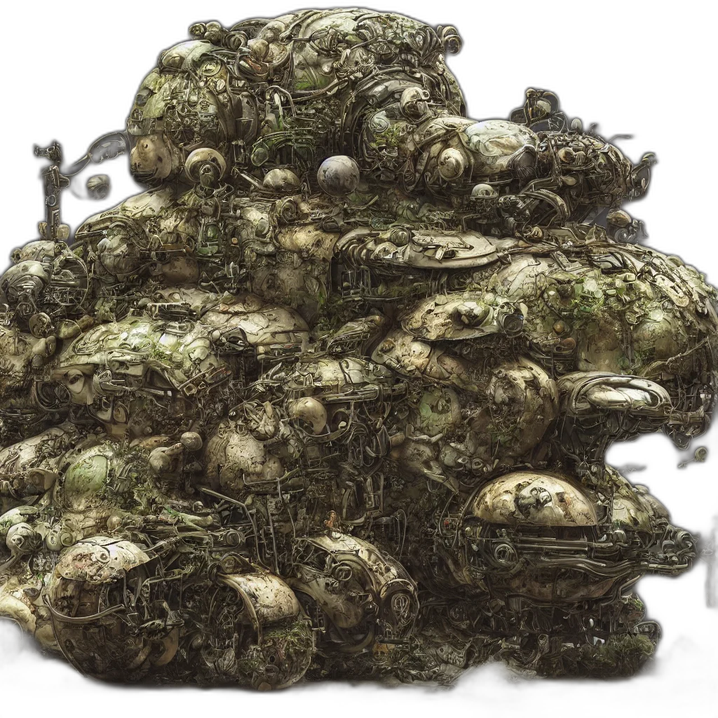 crown, creature, animal, tree transparent PNG cut-out