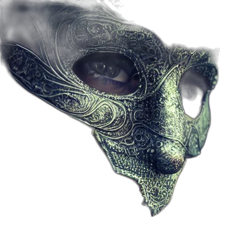 mask, face, creature, dragon, concept art, photorealistic, fantasy art, 3d render transparent PNG cut-out