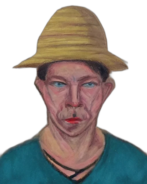 hat, face, staff, mask transparent PNG cut-out