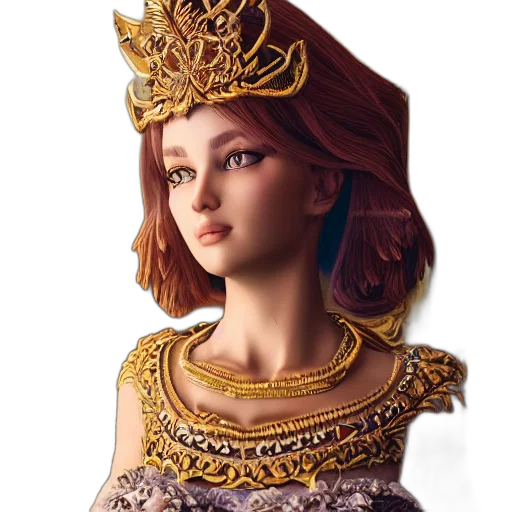 crown, jewelry, dress, face transparent PNG cut-out
