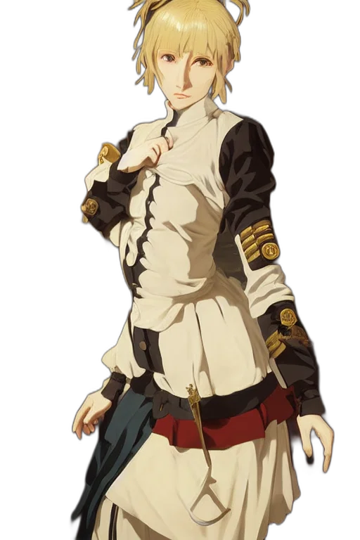 jacket, staff, sword, weapon transparent PNG cut-out