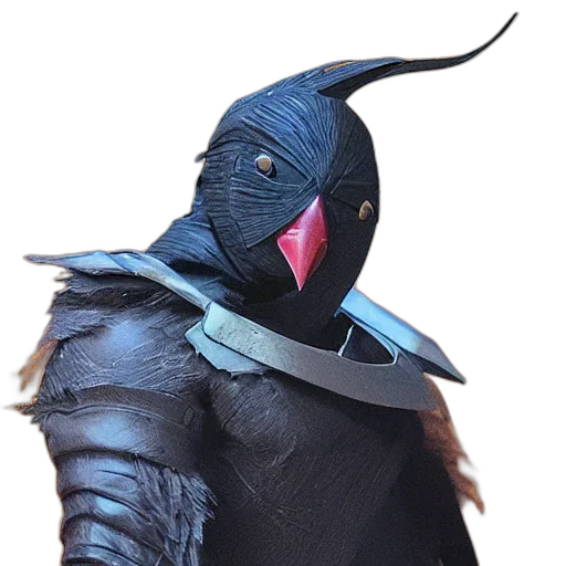 mask, animal, staff, creature transparent PNG cut-out