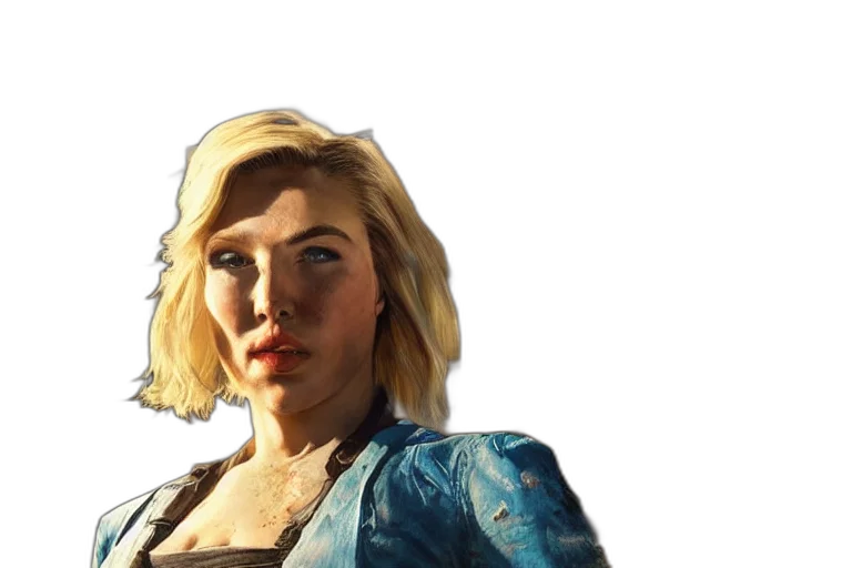 face, weapon, concept art, photorealistic transparent PNG cut-out