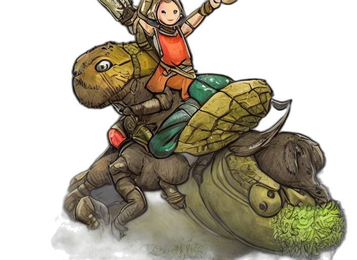 concept art, fantasy art, comic book art, watercolor transparent PNG cut-out
