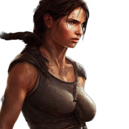 concept art, fantasy art, photorealistic, comic book art transparent PNG cut-out