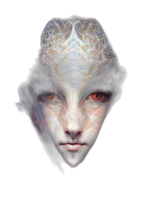 face, mask, creature, dragon transparent PNG cut-out