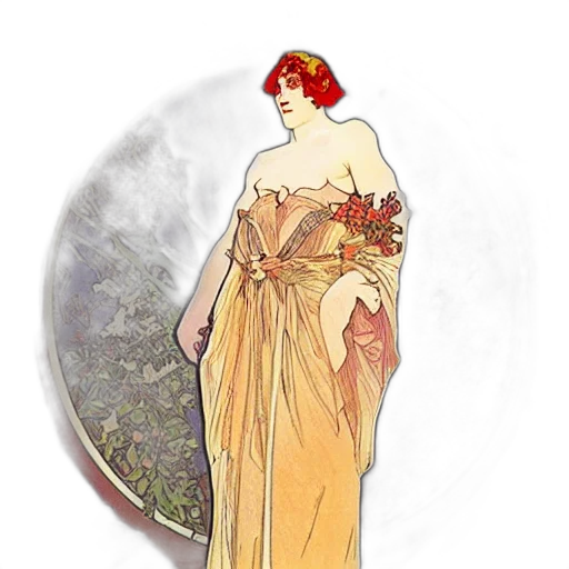 dress, staff, jewelry, concept art, pixel art, fantasy art, photorealistic, fire transparent PNG cut-out