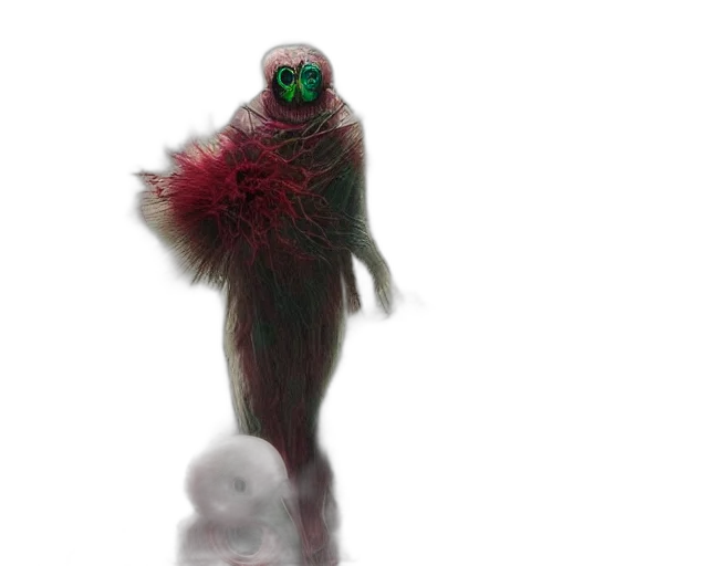 creature, robot, animal, hair transparent PNG cut-out