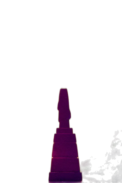 bottle, staff, crown, weapon, vaporwave, pixel art, 3d render, photorealistic transparent PNG cut-out