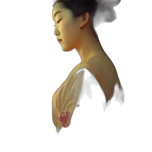 face, crown, dress, jewelry, photorealistic, oil painting, concept art, watercolor transparent PNG cut-out