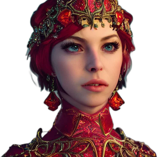 crown, jewelry, face, staff transparent PNG cut-out