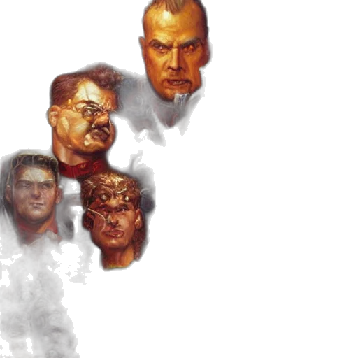 face, staff, concept art, comic book art transparent PNG cut-out