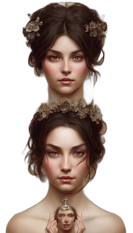crown, face, jewelry, mask transparent PNG cut-out