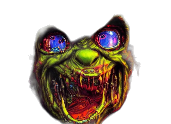 face, creature, mask, animal transparent PNG cut-out