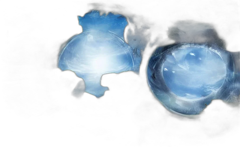 mask, watercolor, concept art, photorealistic, 3d render, fog, outer space, underwater transparent PNG cut-out