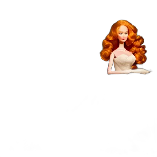 hair, dress, crown, jewelry, pixel art, 3d render, cartoon, amazing transparent PNG cut-out