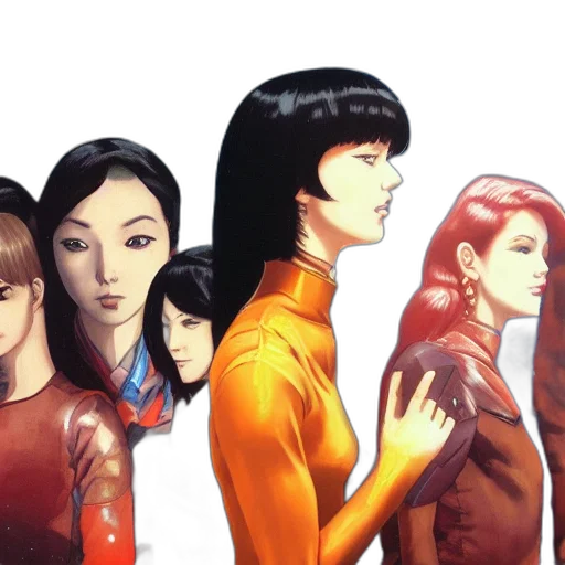 comic book art, concept art, anime, fantasy art transparent PNG cut-out