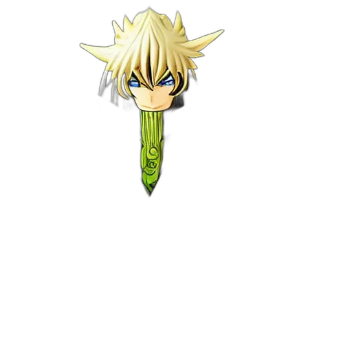 weapon, dragon, staff, sword, pixel art, 3d render, concept art, anime transparent PNG cut-out